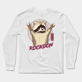 Rockoon - White Long Sleeve T-Shirt